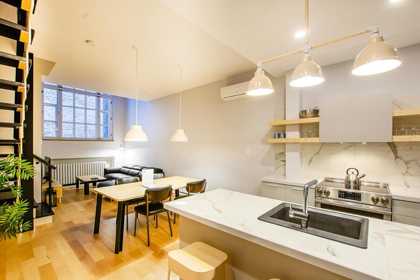 Apartamento Les Lofts St-Pierre by Les Lofts Vieux-Québec Habitación foto