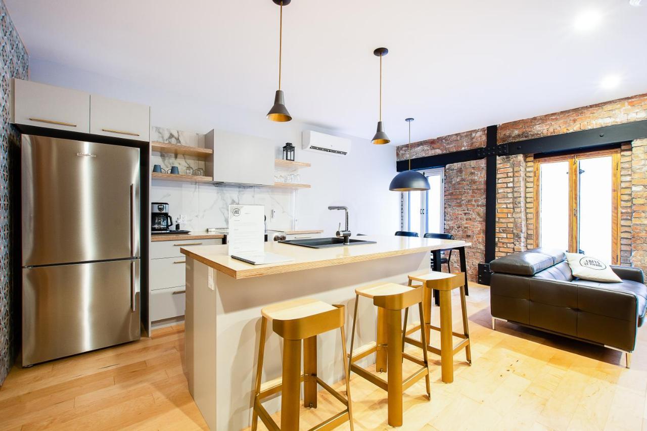 Apartamento Les Lofts St-Pierre by Les Lofts Vieux-Québec Habitación foto